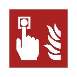 Panneau - Point d'alarme incendie - F005