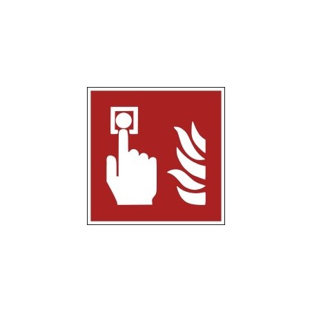 Panneau - Point d'alarme incendie - F005