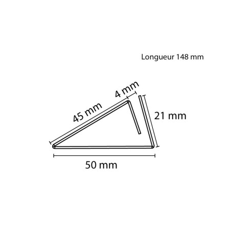 Présentoir de comptoir socle et porte visuel A4 ou A5