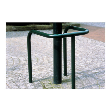 Arceau de protection - Galvanisé - Diamètre 50 mm - 650 mm - Acier galvanisé + zinzimir