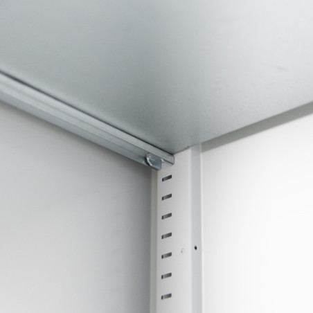 Armoire de sécurité 2 portes pour produits dangereux - Conforme INRS - 1950 x 930 x 500 mm - Acier