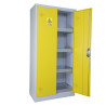 Armoire de sécurité 2 portes pour produits dangereux - Conforme INRS - 1950 x 930 x 500 mm - Acier