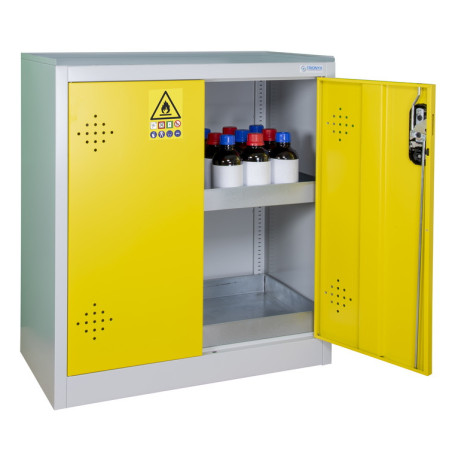 Armoire de sécurité - 2 portes - Conformité Code Santé Publique - 1000 x 930 x 500 mm - Acier