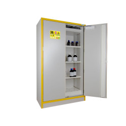 Armoire de sécurité - Résistance 30 minutes - Norme EN 14470-1 - 1980 x 1115 x 550 mm - Acier