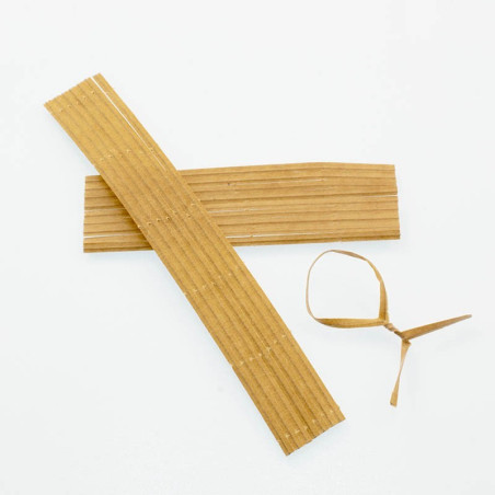 Attaches sachets - Kraft Recyclable et Compostable - par 200