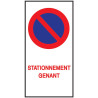 Lot de 20 papiers autocollants - Stationnement gênant