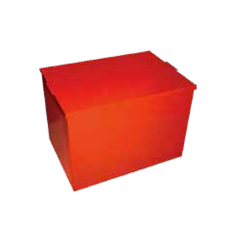 Bac à sable acier Epoxy 108L avec couvercle