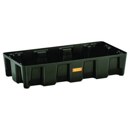 Bacs de rétention sans caillebotis - 25, 35, 60, 120 ou 250 litres