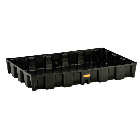 Bacs de rétention sans caillebotis - 25, 35, 60, 120 ou 250 litres