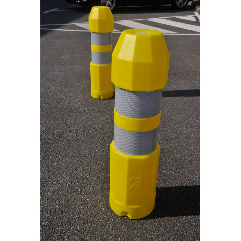 Balise Routière - Autorelevable Jaune - H 730 mm x l 200 mm