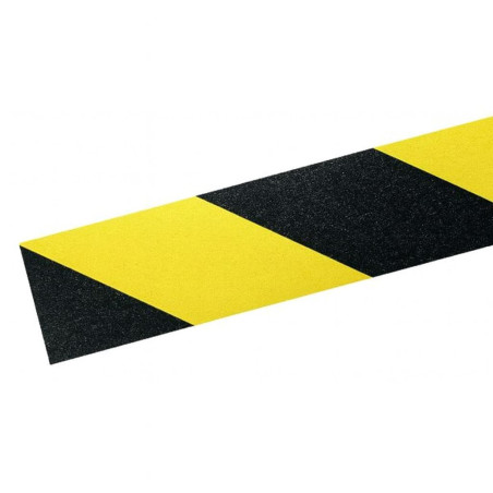 Rouleau Adhésif Antidérapant Bicolore - DIN 51130 Classe R9 - 50 mm x 30 m x 0,7 mm