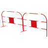 Barrière ECO blanc et rouge