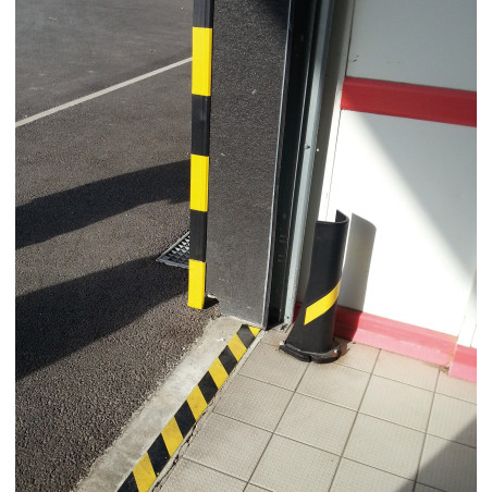 Arceau de Protection – Protection d'Angle au Sol – 500mm – Polypropylène
