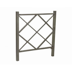 Barrière de Sécurité Urbaine - LOSANGE - NF/CE - 1500mm - Acier