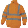 Ce blouson polaire haute visibilité est un vêtement de travail 2 en 1 qui assure à la fois confort et sécurité. Il est conçu pou
