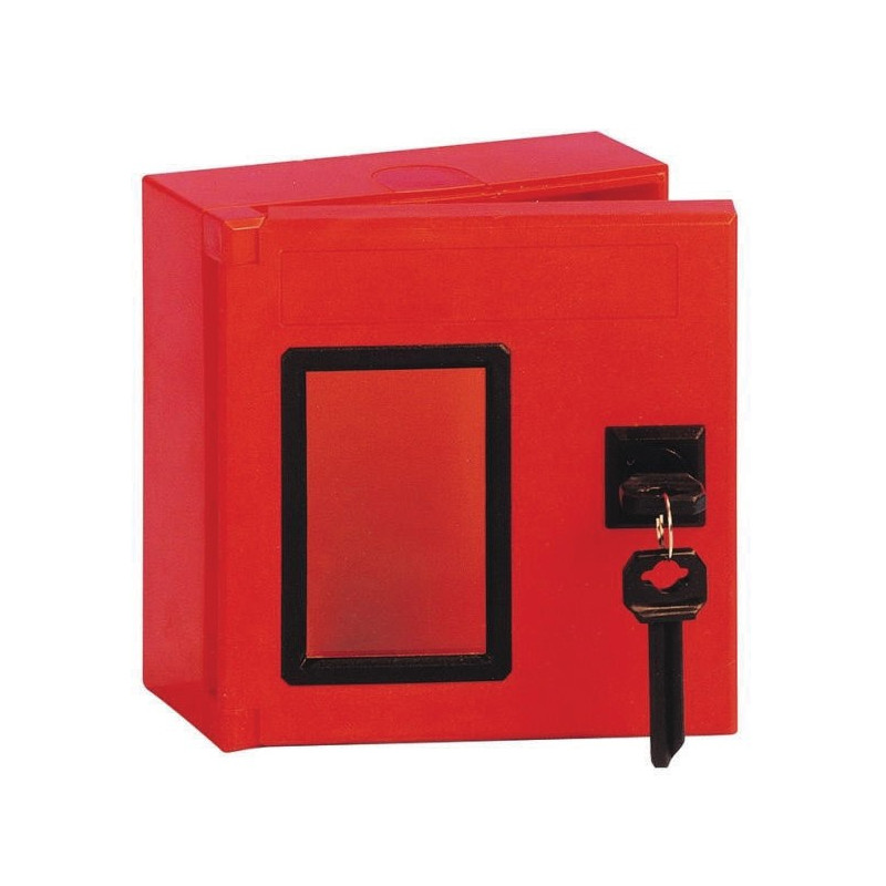 Boîte à clés - Anticorrosion pour environnements salins - 125 x 125 x 40 mm - ABS