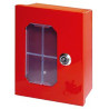 Boîte à clés - Format mini avec ouverture par clé H520 - 128x165x52 mm - Tôle