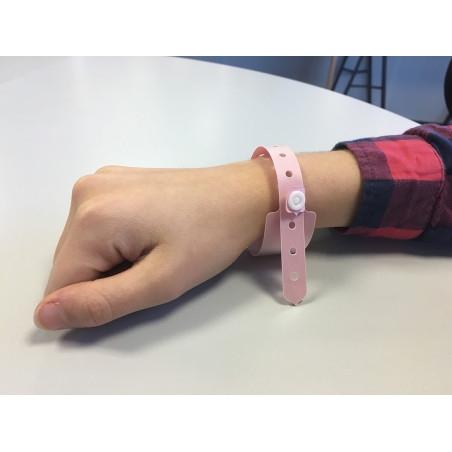 Bracelet d'identification Adulte avec plage d'ecriture
