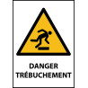Panneau de Danger - Trébuchement - W007
