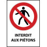 Panneau - Passage interdit - P004