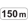 Panonceau de Distance - "150 m" - M1 - NF