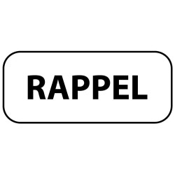 Panonceau de Rappel - Indication M9z - NF - Aluminium Galvanisé