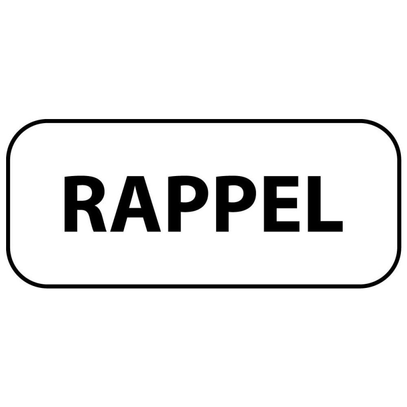 Panonceau de Rappel - Indication M9z - NF - Aluminium Galvanisé
