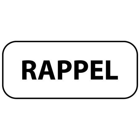 Panonceau de Rappel - Indication M9z - NF - Aluminium Galvanisé