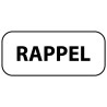 Panonceau de Rappel - Indication M9z - NF - Aluminium Galvanisé