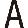 Adhésif - Lettres adhésives en vinyle noir A - à - Z - Lot de 10