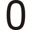 Adhésif - Lettres adhésives en vinyle noir A - à - Z - Lot de 10