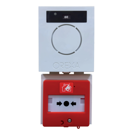 Alarme type 4 autonome IP 55 - Avec ou sans flash - Lot de 10 clés de réarmement incluses