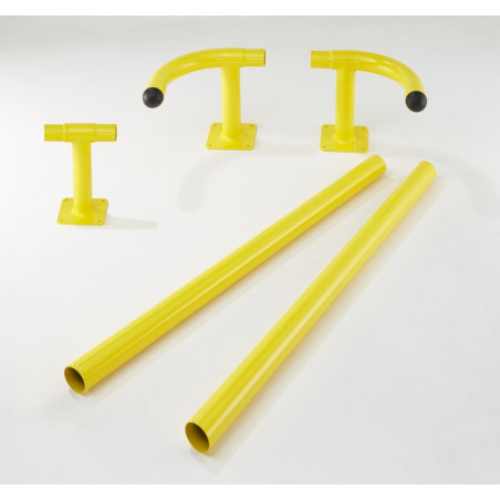 Arceaux de protection - Sécurité pour départs de racks - Intérieur - Poudre epoxy jaune