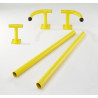 Arceaux de protection - Sécurité pour départs de racks - Intérieur - Poudre epoxy jaune