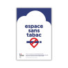 Panneau Signalétique - Espace sans tabac