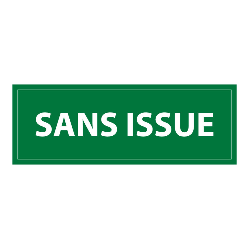 Panneau évacuation Sans Issue