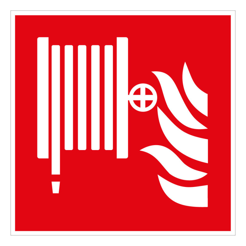 Panneau incendie - R.I.A. Robinet d’Incendie Armé - ISO 7010