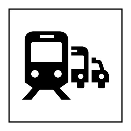 Panneau info - Pôle de correspondance/gare routière - Gravoply