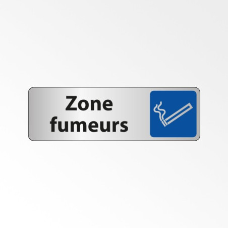 Panneau Signalétique "Zone fumeurs"