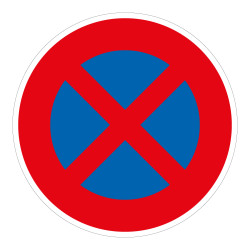 Panneau - Interdiction Arrêt et Stationnement Interdits