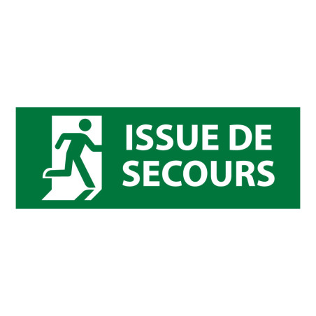 Panneau Sortie et évacuation - Signalisation Sortie de Secours