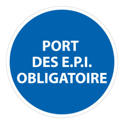 Panneau Obligation - Port des E.P.I. obligatoire - M005