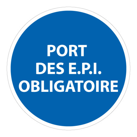 Panneau Obligation - Port des E.P.I. obligatoire - M005