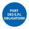 Panneau Obligation - Port des E.P.I. obligatoire - M005