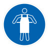 Panneau Obligatoire- Tablier de protection - M026 - ISO 7001