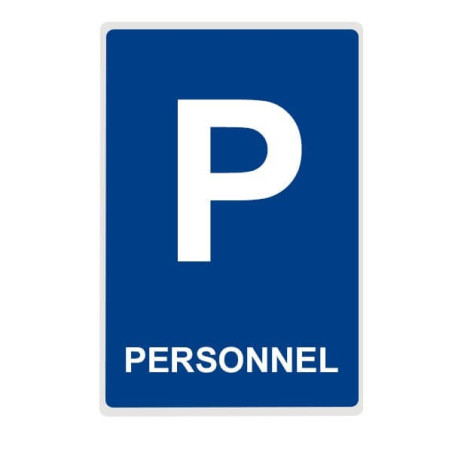 Panneau - Parking Personnel - Aludibond/Aluminium Cover-Chant