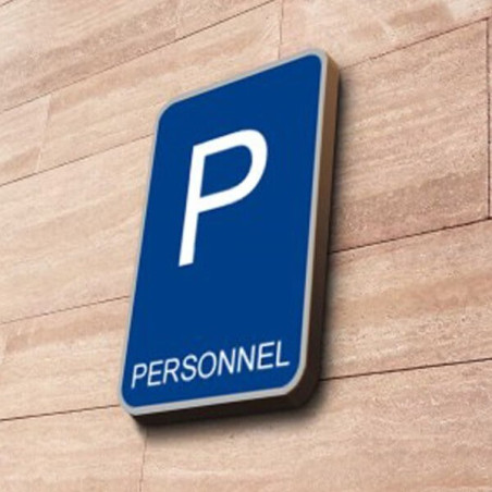 Panneau - Parking Personnel - Aludibond/Aluminium Cover-Chant