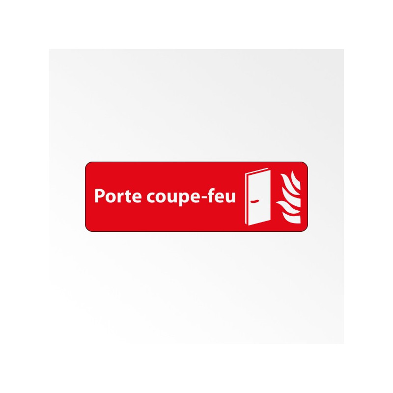 Panneau - Porte coupe-feu