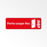 Panneau - Porte coupe-feu