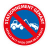 Panneau prescription B6a1 - Stationnement Gênant